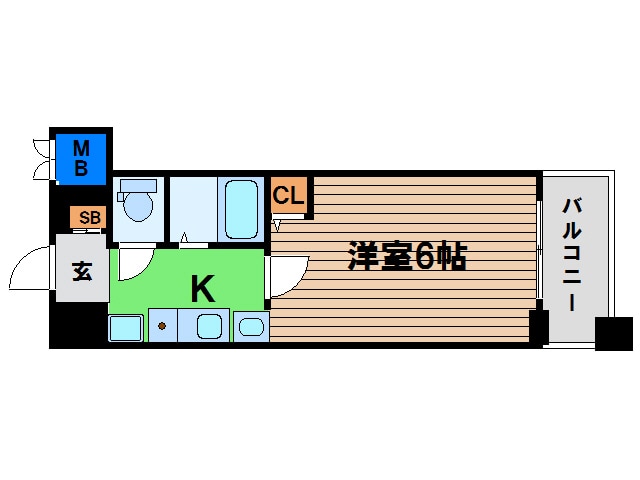 間取り図 エステムコート梅田リトリーブ