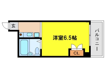 間取図 ヴィラ福島