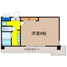 新梅田プライム 1Kの間取り