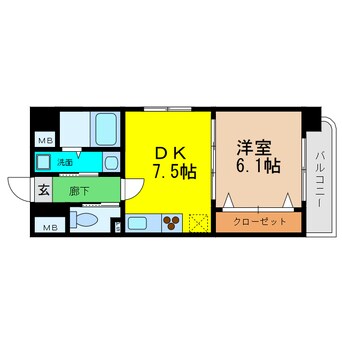 間取図 アルグラッド新福島