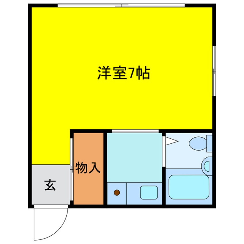 間取図 レジデンス福島