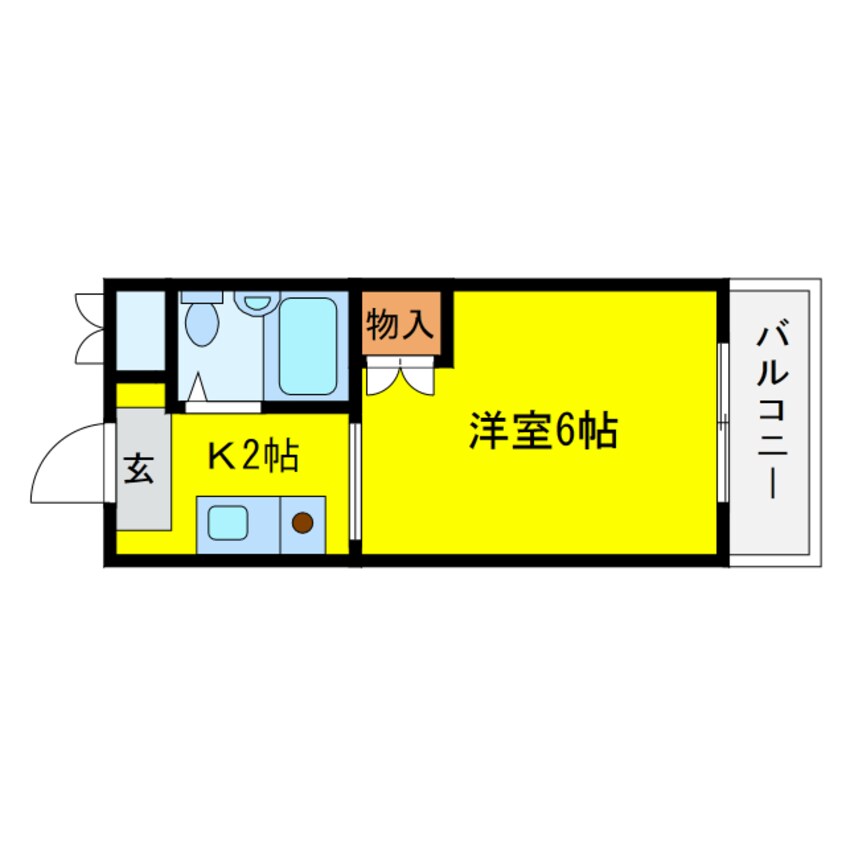 間取図 昭和グランドハイツ大淀