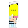 福島プライム 1Kの間取り