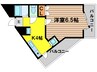グリーンプラザ新梅田 1Kの間取り