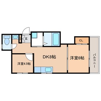 間取図 Mｓコート新福島