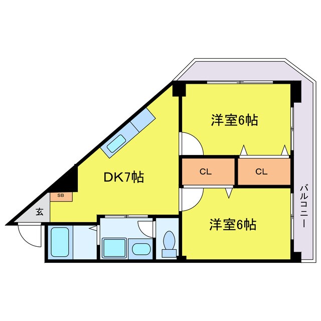 間取り図 ニューフジマンション