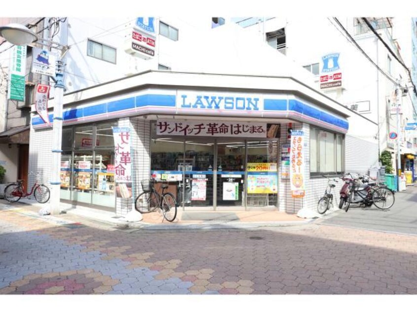 ローソン福島聖天通店(コンビニ)まで342m シャトー福島