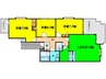 ビレッジアール大淀南 3LDKの間取り