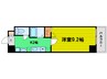 アーバンコート福島 1Kの間取り