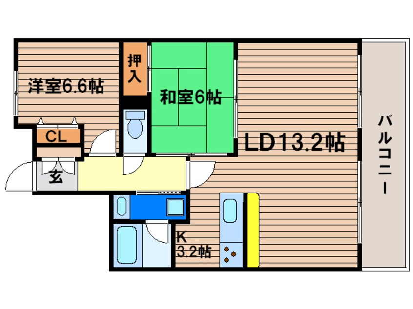 間取図 グランドメゾン江戸堀