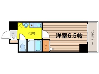 間取図 エスリード福島駅前