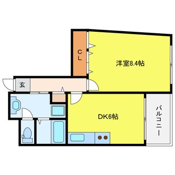 間取図 ドムス東梅田