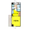 ソルレヴェンテ梅田 1DKの間取り