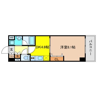 間取図 ソルレヴェンテ梅田