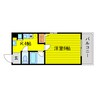プレミアム新福島 1Kの間取り