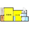 ロイヤル西梅田 1DKの間取り