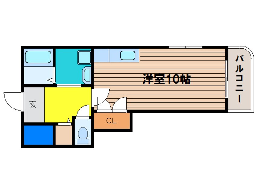 間取図 ゼスト大淀