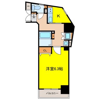 間取図 エイペックス中之島南