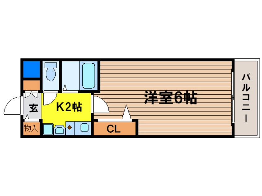 間取図 エスリード新梅田