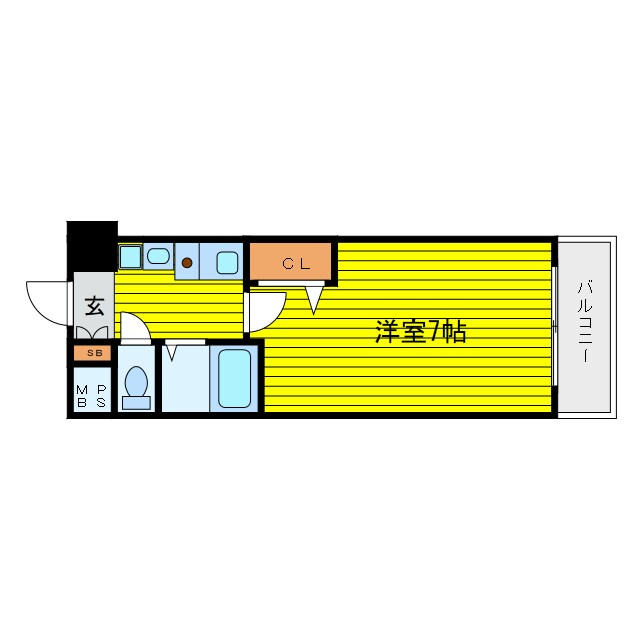 間取り図 エスリード新梅田