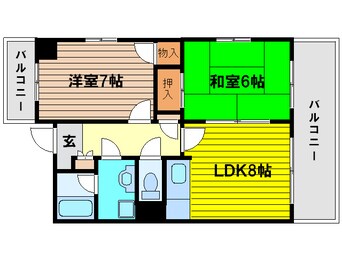 間取図 アーバンヴィラ