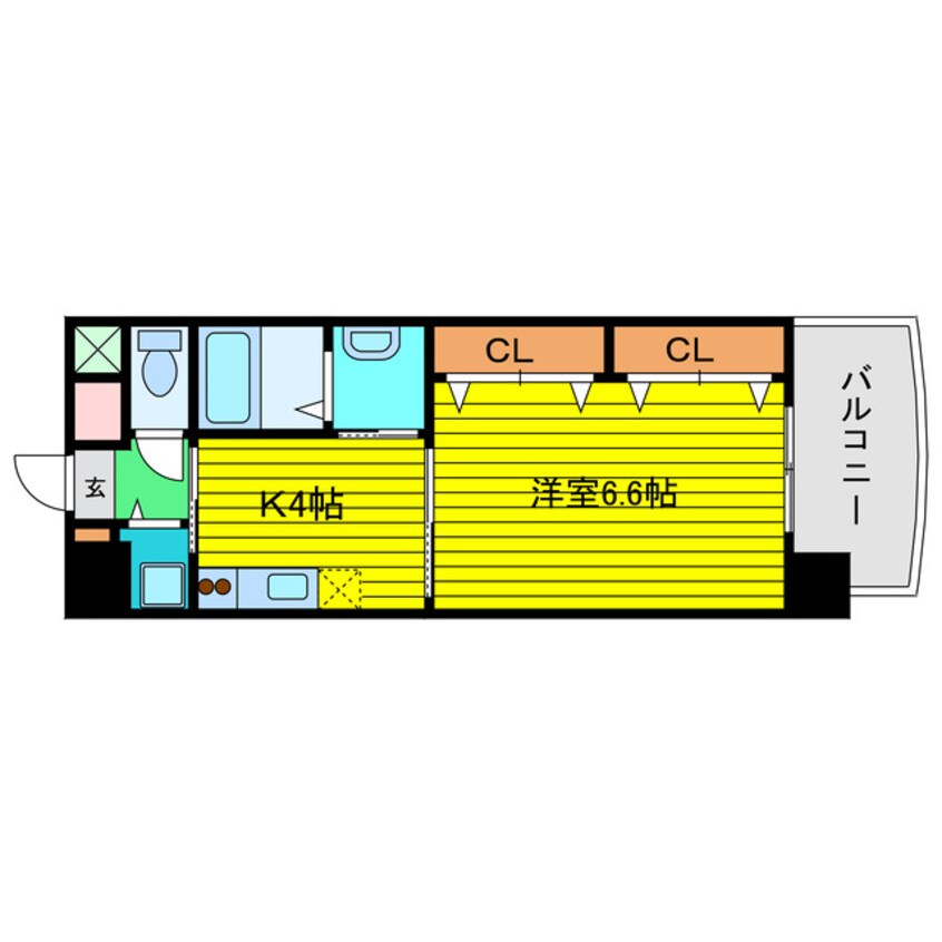 間取図 キリンパークサイド