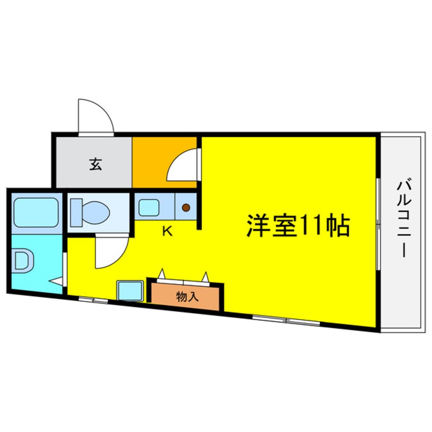 間取図 ＡＫパレス