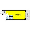 ハイネス岡崎 1Rの間取り