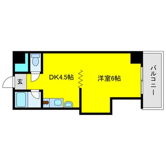 間取図 ハイネス岡崎