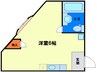ハイツ福島 1Rの間取り