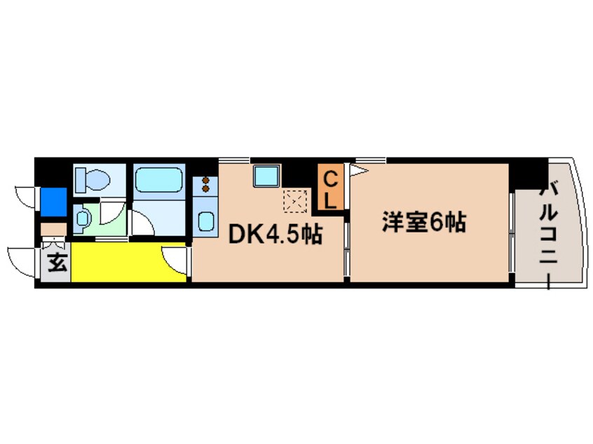 間取図 シャルマンハイム大淀