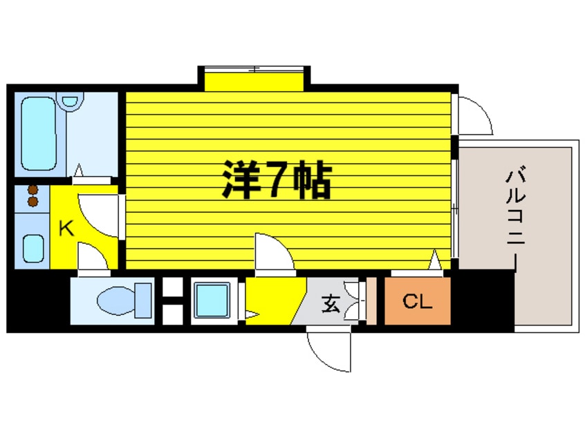 間取図 ディナスティ福島