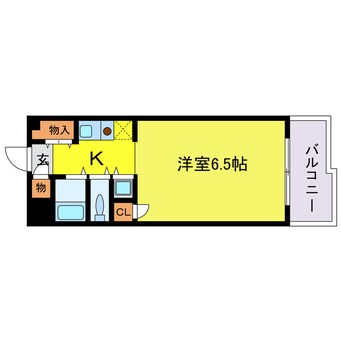 間取図 エトワール北梅田