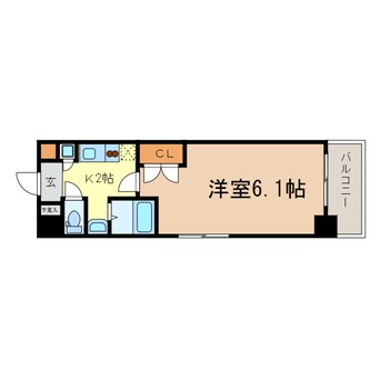 間取図 ジュネーゼ梅田北プラウディア