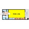 フォレステージュ靱公園 1Rの間取り