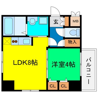 間取図 福島プライマリーワン