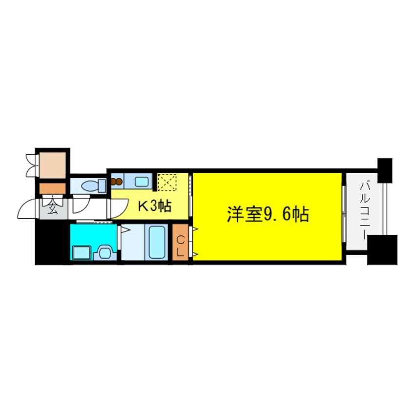 間取図 福島プライマリーワン