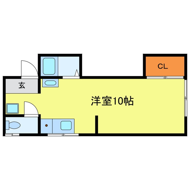 間取り図 梅北コーポ