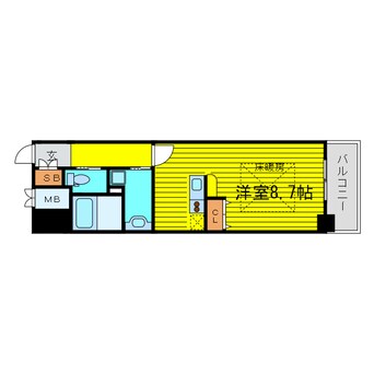 間取図 アルグラッド吉野