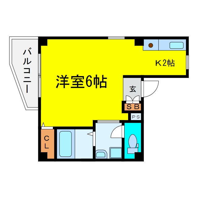 間取り図 プライムコート浦江公園