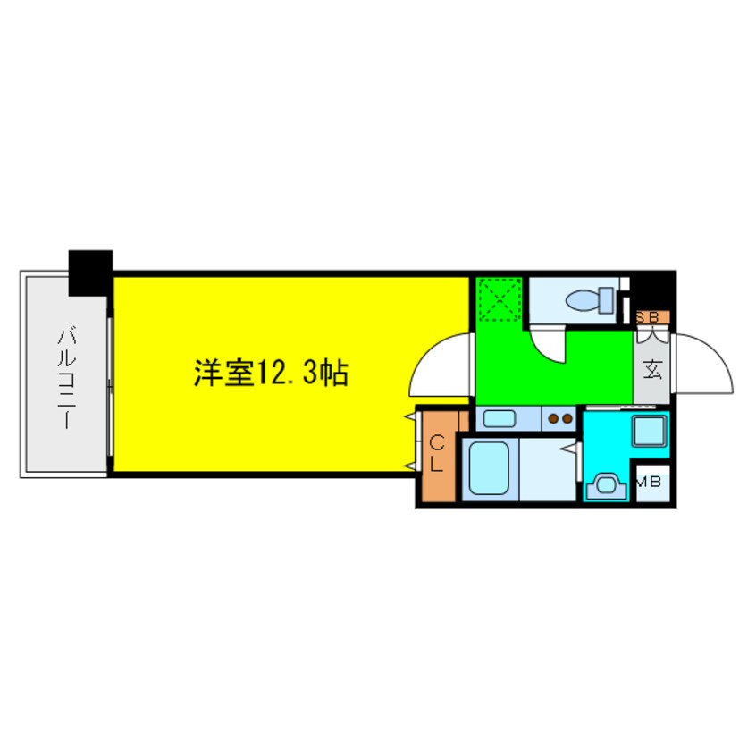 間取図 O・G・S　FUKUSHIMA