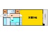阪神ハイグレードマンション12番館 1Rの間取り