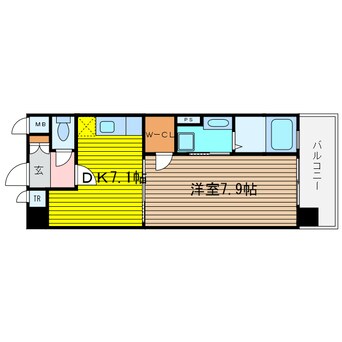 間取図 ビバーチェ鷺洲