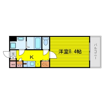 間取図 ビバーチェ鷺洲