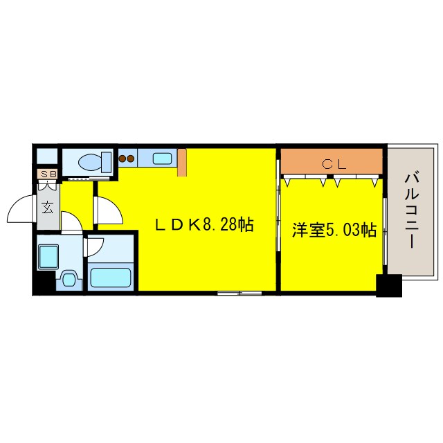 間取り図 プレジオ中津