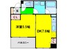 ＫＡＩＳＥＩ江戸堀 1DKの間取り