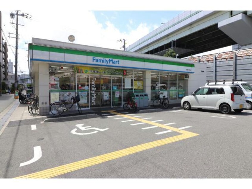 ファミリーマート大開三丁目店(コンビニ)まで501m ニッショー福島