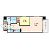 ラルテ中津 1LDKの間取り