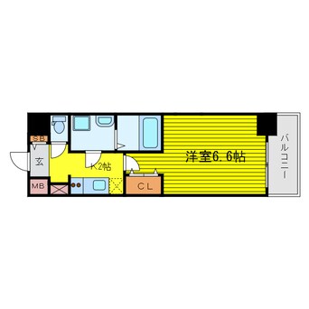 間取図 アーバンフラッツ鷺洲
