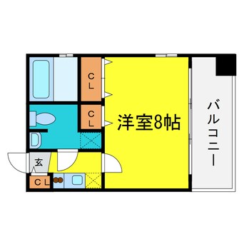 間取図 プロスペクト中之島